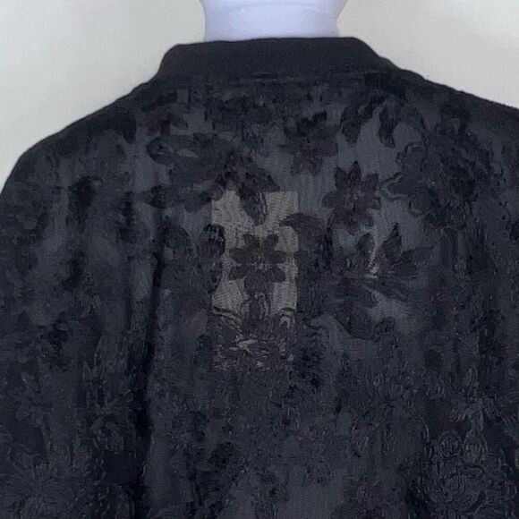 Bloomchic Double Lace Varsity‎ Jacket - Picture 10 of 15